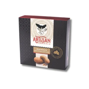 Legendary Dracula – Biscuiti Vegani Artisan Dracula cu năut și lămâie – 180g